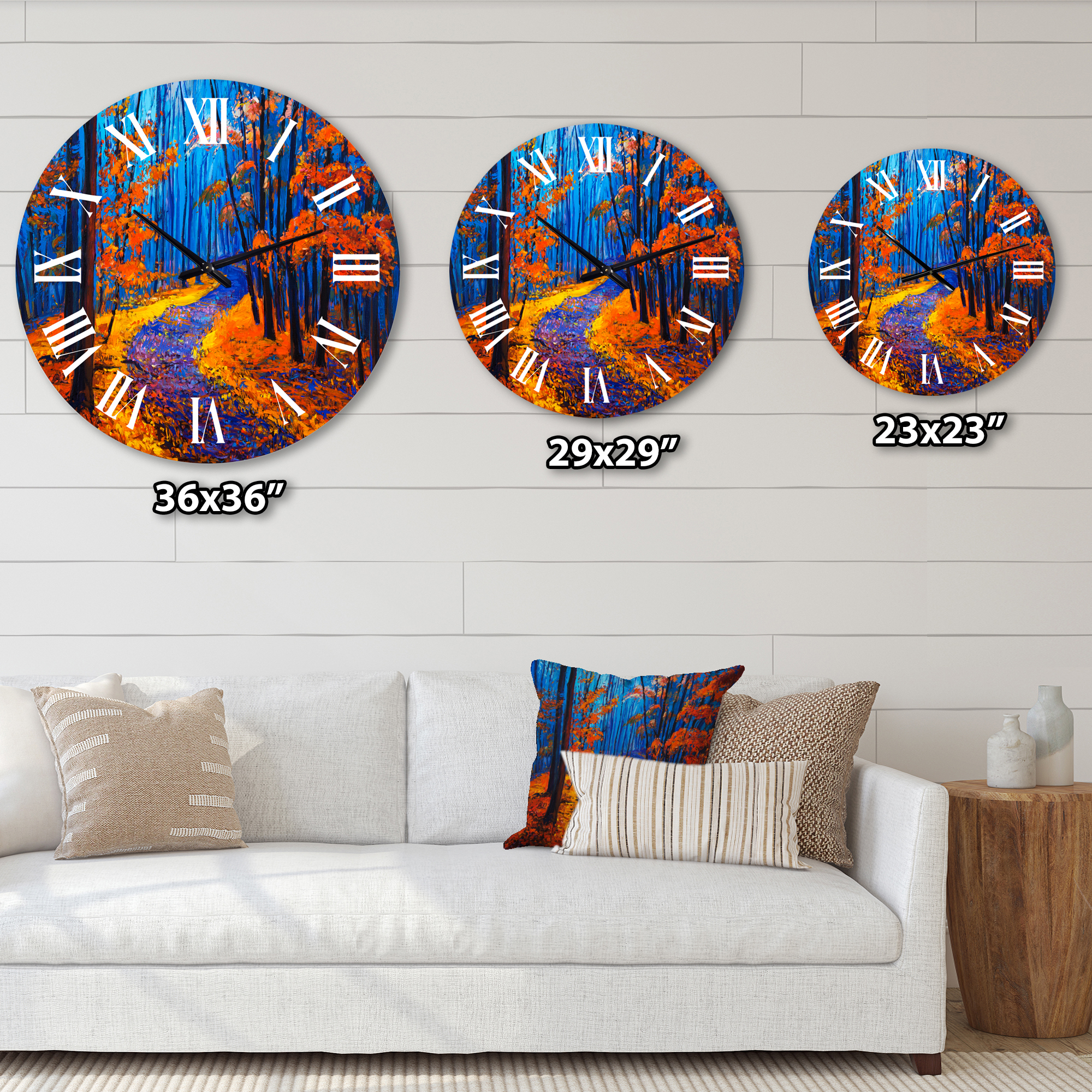 Designart 1 in Traditional Wall Clock