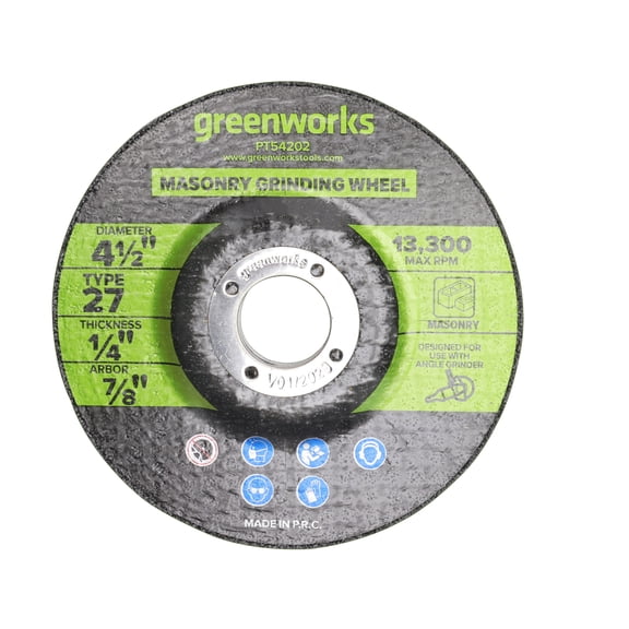 Greenworks T27 Mason Grinding Wheel PT54202A1