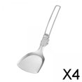 thumbnail image 1 of DYNWAVECA 4x Camping Utensil Outdoor Tableware Folding Accessories Portable Flatware Camp Utensil Kitchen Utensil for Traveling Backpack Barbecue Cooking, 1 of 10