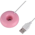thumbnail image 1 of - Pink Humidificador Usb Donuts Mini Humidificador De Niebla Lindo Difusor De Aroma Ambientador De Agua Flotante Para Uso En El Hogar, Spa, Coche, Viaje (rosa), 1 of 5