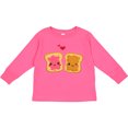 thumbnail image 3 of Inktastic Peanut Butter and Jelly Boys or Girls Long Sleeve Toddler T-Shirt, 3 of 5