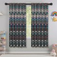 thumbnail image 5 of Blackout Kids Curtains,Colorful Geometric Pattern Childrens Insulated Curtains Set Of 2,Bedroom Essentials,Toddler Room Decor 42x63in(106x160cm), 5 of 5