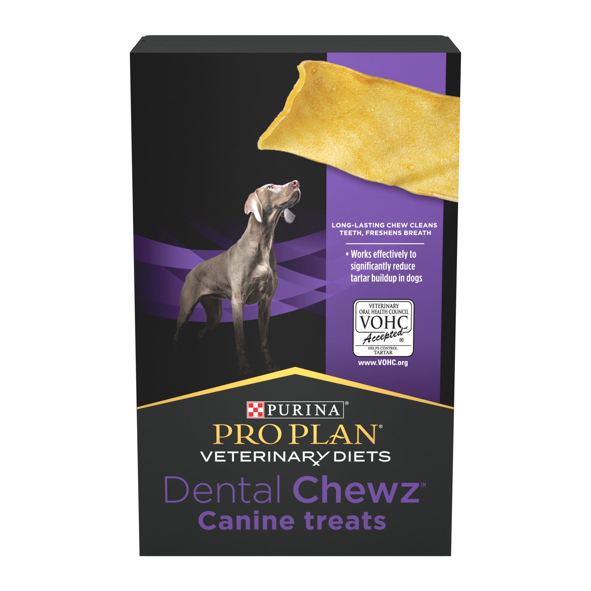 Purina Pro Plan Veterinary Diets Dental Chewz Dog Treats, 5 oz Box