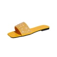 thumbnail image 2 of Gymvis Sandals for Women Beach Open Toe Vacation Flat Slides Summer Slippers for Women Size 5-9, 2 of 9