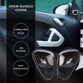 thumbnail image 2 of Adhesivo Embellecedor Cubierta de Cuenco de Manija de la Puerta Interior de Coche para Mercedes Benz Smart 451 Fortwo 2010-2014 Accesorios, Fibra de Carbono, 2 of 5