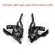 thumbnail image 2 of Greeniant 1 par de palancas de cambio de bicicleta de aleación de aluminio 3x7/ 3x8 accesorios de velocidad para plegable de carretera de Ciclismo negro 21 velocidades: 7 después de 3, 2 of 6