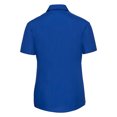 thumbnail image 2 of Russell Collection Womens Classic Polycotton Easy-Care Short-Sleeved Shirt, 2 of 3