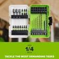 thumbnail image 3 of Greenworks 42-Piece Drill and Drive Bit Set, Impact Rated, 3 of 12