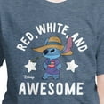thumbnail image 3 of Lilo & Stitch - Red White And Awesome - Youth Short Sleeve Graphic T-Shirt, 3 of 5