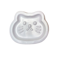 thumbnail image 1 of alhajero decorativo de gato minimalista - figura de resina blanco, 1 of 1