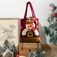 thumbnail image 6 of JeashCHAT Christmas Gift Bag, Cute Snowman Fabric Tote Bag with Handles, Reusable Gift Wrap Bag Christmas Party Supplies, Xmas Gift Party Favor Bag, 6 of 6