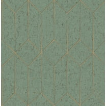 Advantage Hayden Mint Concrete Trellis Wallpaper