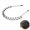 Black-Z-New 1pcs, variant on Metal Headbands for Men & Women, Adjustable Zigzag Hair Bands with Spring Circle & 0.3cm Wave Design, Non-Slip Black Sports Hairbands for Daily Wear, Running & Workout (3 Pack)