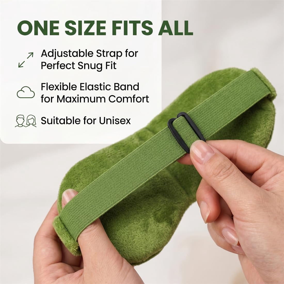3D Frog Sleep Mask Adjustable Strap Soft Eye Shade Cover
