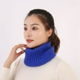 thumbnail image 4 of Reusable Scarf Women Winter Scarf Thick Knitted Warm Solid Color Windproof Elastic Anti-shrink Soft Lightweight Washable Neck Protection Heat, 4 of 8