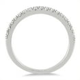 thumbnail image 2 of SZUL Women's 1/3 Carat TW Diamond Wedding Band in 10K White Gold (J-K-L Color, I2-I3 Clarity), 2 of 3