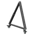thumbnail image 2 of Soporte de TV móvil de baja altura con ángulo de visión ajustable de 40 degree a 70 degree, soporte triangular de metal para , carrito de suelo para, 2 of 8