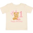 thumbnail image 3 of Inktastic Cute Teddy Bear 1st Birthday Party Boys or Girls Baby T-Shirt, 3 of 5