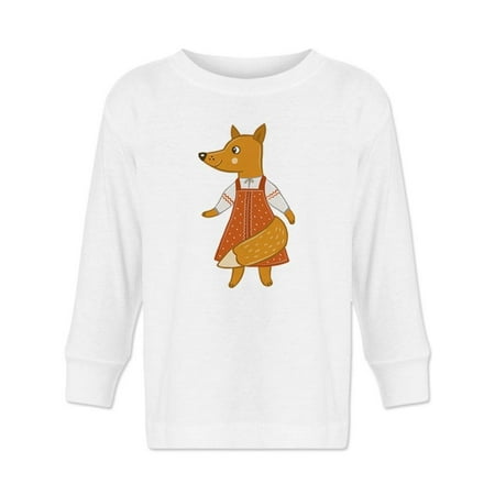 

Fox Wearing A Dress Long Sleeve Toddler -Image by Shutterstock 5 Toddler