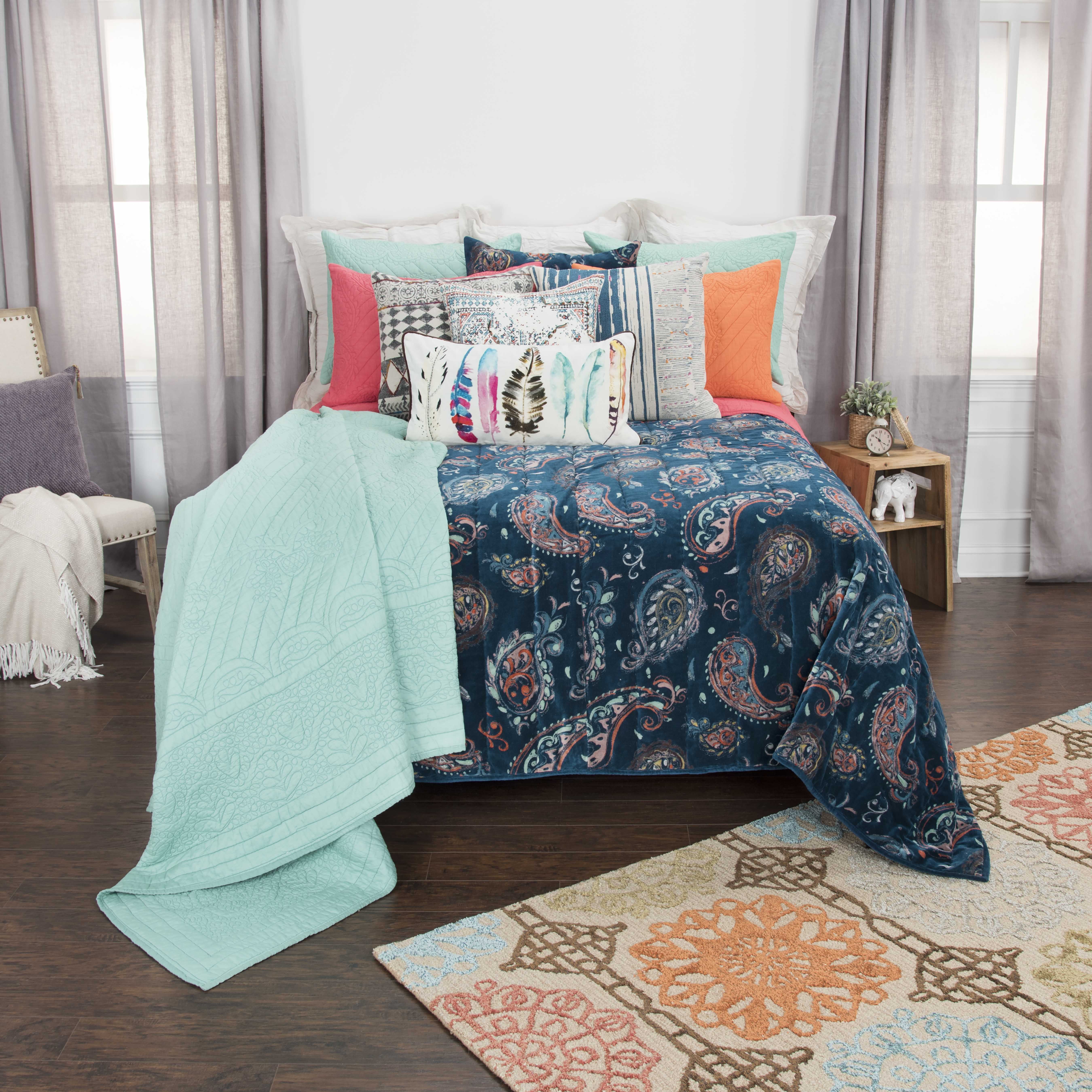 paisley bedding