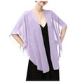 thumbnail image 1 of Châles en Chiffon Élégants pour Femmes pour Robes de Soirée, Accessoires de Mariage, Châles Légers, 1 of 4