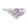 thumbnail image 2 of Honeii Vintage Rose print Pet Bandana，a stylish triangle accessory perfect for small to large dogs, puppies, and even cats, 2 of 5
