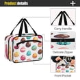 thumbnail image 4 of Travel Toiletry Bag with Metal Hook Large Capacity Cosmetic Bag Toiletry Bags for Travel, Gym, Camping Colorful Easter Eggs Pattern, 4 of 9