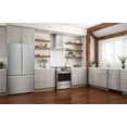 thumbnail image 2 of Bosch Hgi8056uc 800 Series 32" Wide 4.8 Cu. Ft. Slide In Gas Range - Stainless Steel, 2 of 5