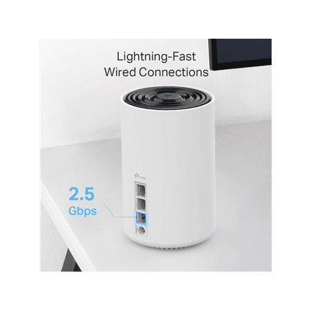 TP-Link - Deco XE75 Pro AXE5400 Tri-Band Wi-Fi 6E Whole Home Mesh System (3-Pack) - White