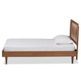 thumbnail image 2 of Bowery Hill Walnut Brown Finished Wood Twin Size Platform Bed, 2 of 9