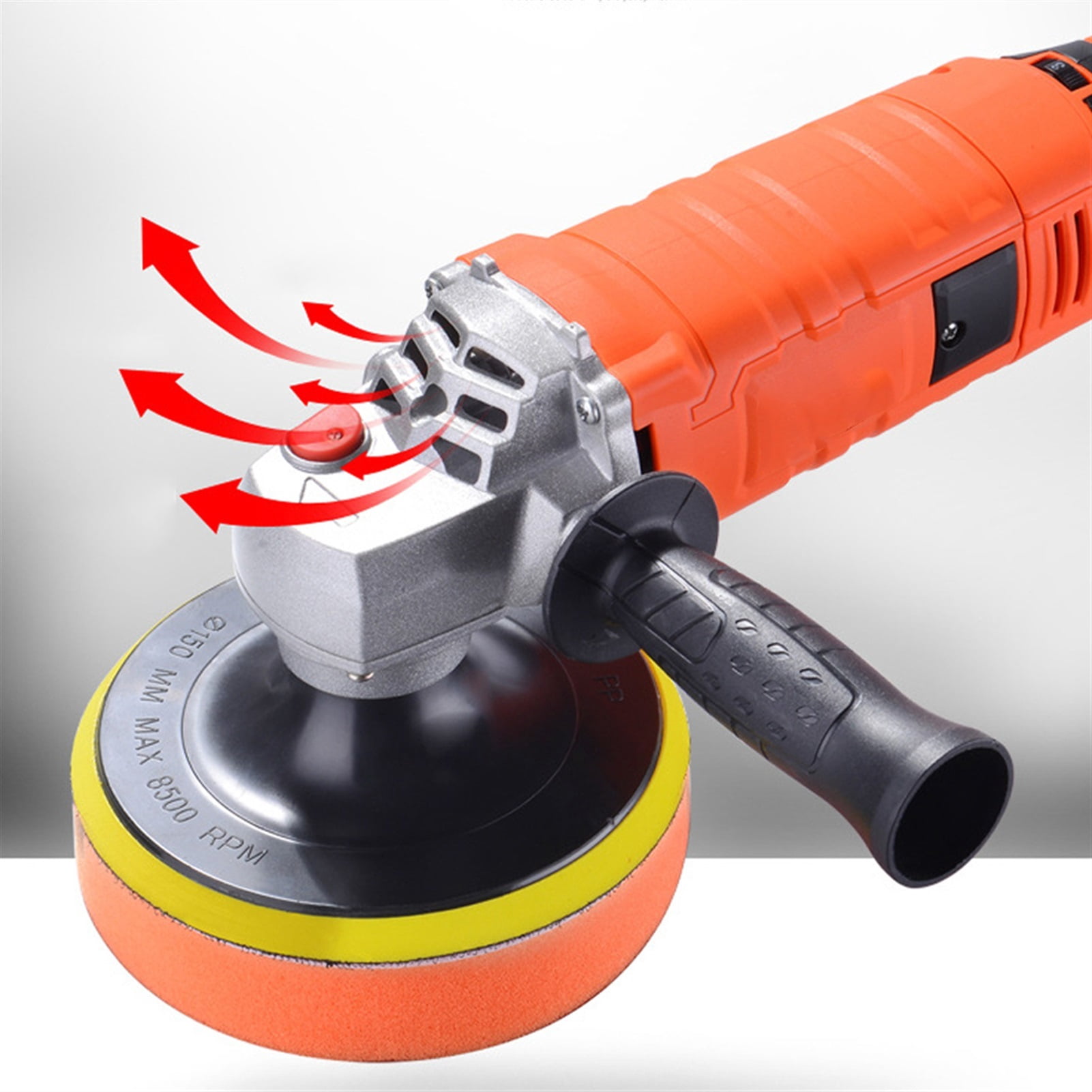 1200W 1580W Electric Polishing Machine Car Polisher Polish Grinder Polisher Nail Power ToolsAutomobile Furniture Polishing