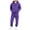 Purple, variant on Xudanell Hoodie Sweatsuit Set for Boys Girls 2 Piece Hooded Sweatshirt Jogger Sweatpants Tracksuit Kids Athletic Solid Outfits (Red,13-14 Years)