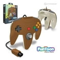 thumbnail image 1 of Hyperkin Captain Premium Controller Funtoon Collectors Edition For N64® (Hero Brown), 1 of 3