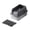 Black, variant on Extra Large Stainless Steel Litter Box for Big Cats Litter Pan with High Sides | Anti-Urine Leakage, Non-Stick & Odor Resistant | Easy Cleaning Pet Toilet Supplies with Scoop& Mat Included