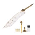 thumbnail image 4 of Caligraphy Pen Kit, Quill Pen Set Smoothing Writing Multiple Replacement Nibs Exquisite Styling  For School For Office For Home White, 4 of 8