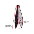 thumbnail image 3 of INSPIRE CHIC Women's Polka Dots Print Skinny Neck Scarves Double-Sided Neckerchief Black, 3 of 5