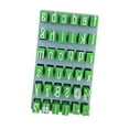 thumbnail image 4 of GUOOL Alphabet Clay Stamps Set, Reusable Letter Stamps, DIY Handmade Alphabet Moulding for Pottery Making, Handmade Crafts, Clay Lowercase, 4 of 9