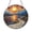Acrylic 3.5 Inch, variant on Imaginary Mountain View Stained Glass Suncatcher For Window Decor, Fantasy Sunset Landscape Hanging Art With Wildflowers, Aesthetic Nature Room Ornament, Decorative Indoor Present For Art Fans