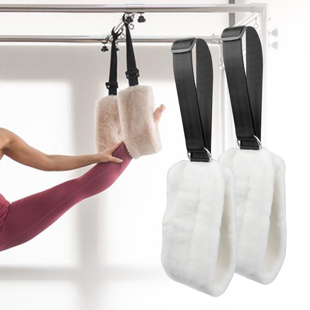 2 correas de Pilates Reformer, accesorios para equipo de Pilates, correas de fitness suaves y afelpadas, bandas de resistencia para gimnasio y hogar.