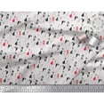 thumbnail image 3 of Soimoi Poly Georgette Fabric Cat Animal Fabric Prints by Yard 42 Inch Wide, 3 of 3