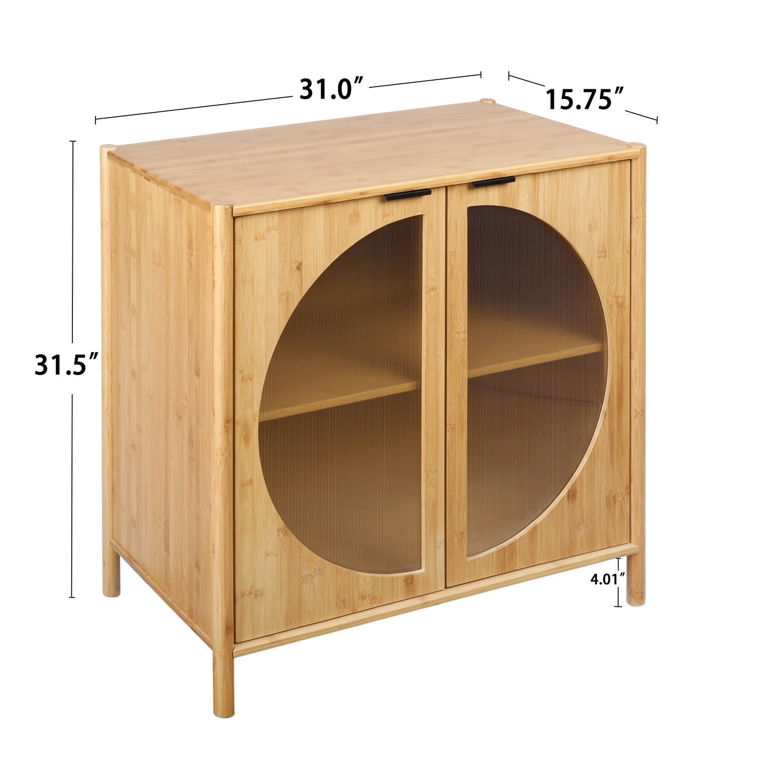 Kadyn Floor Storage Cabinet, Mid-Century Sideboard Buffet Cabinet with 2 Doors, Bamboo Kitchen Storage Cabinet for Dining Room, Living Room, Barnwood Kadyn Floor Storage Cabinet, Mid-Century Sideboard Buffet Cabinet with 2 Doors, Bamboo Kitchen Storage Cabinet for Dining Room, Living Room, Barnwood