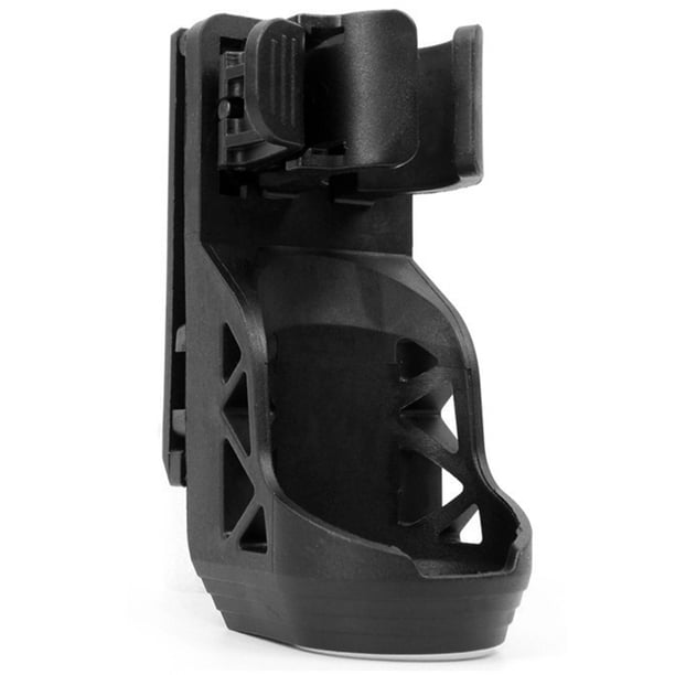 Funda para linterna con sistema de bloqueo lateral y rotación de 360 grados