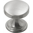 thumbnail image 1 of Hickory Hardware P2140-SN American Diner Collection Knob 1 Inch Diameter, Satin Nickel, 1 of 4