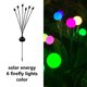 thumbnail image 2 of Paquete de 2 luces colgantes LED con energía solar, luces de luciérnaga para exteriores, luces solares para patio, lámpara de estaca para patio, camino, césped y jardín, 2 of 7