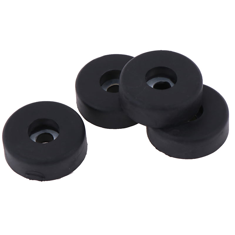 4Pcs Rubber Bumpers Embedded Washer Feet Pad Instrument Holder 30x10mm T S*TA 