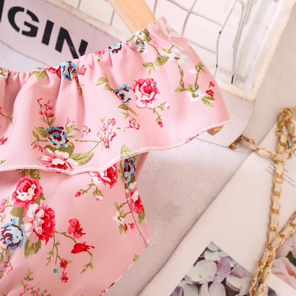 Vedolay Jumpsuit Tween Girl Rompers Kid's Jumpsuits,Red 12-18 Months