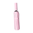 thumbnail image 2 of STARTIST Parapluie Automatique Protection Solaire pour Randonnée Voyage Parapluie pour Pluie Rose, 2 of 9