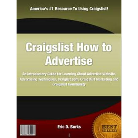 Craigslist How To Advertise Ebook Walmart Com