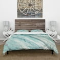 thumbnail image 2 of Designart'silver Springs II Blue Green' Ensemble de Literie de Ferme - Housse de Couette et Impostures, 2 of 4