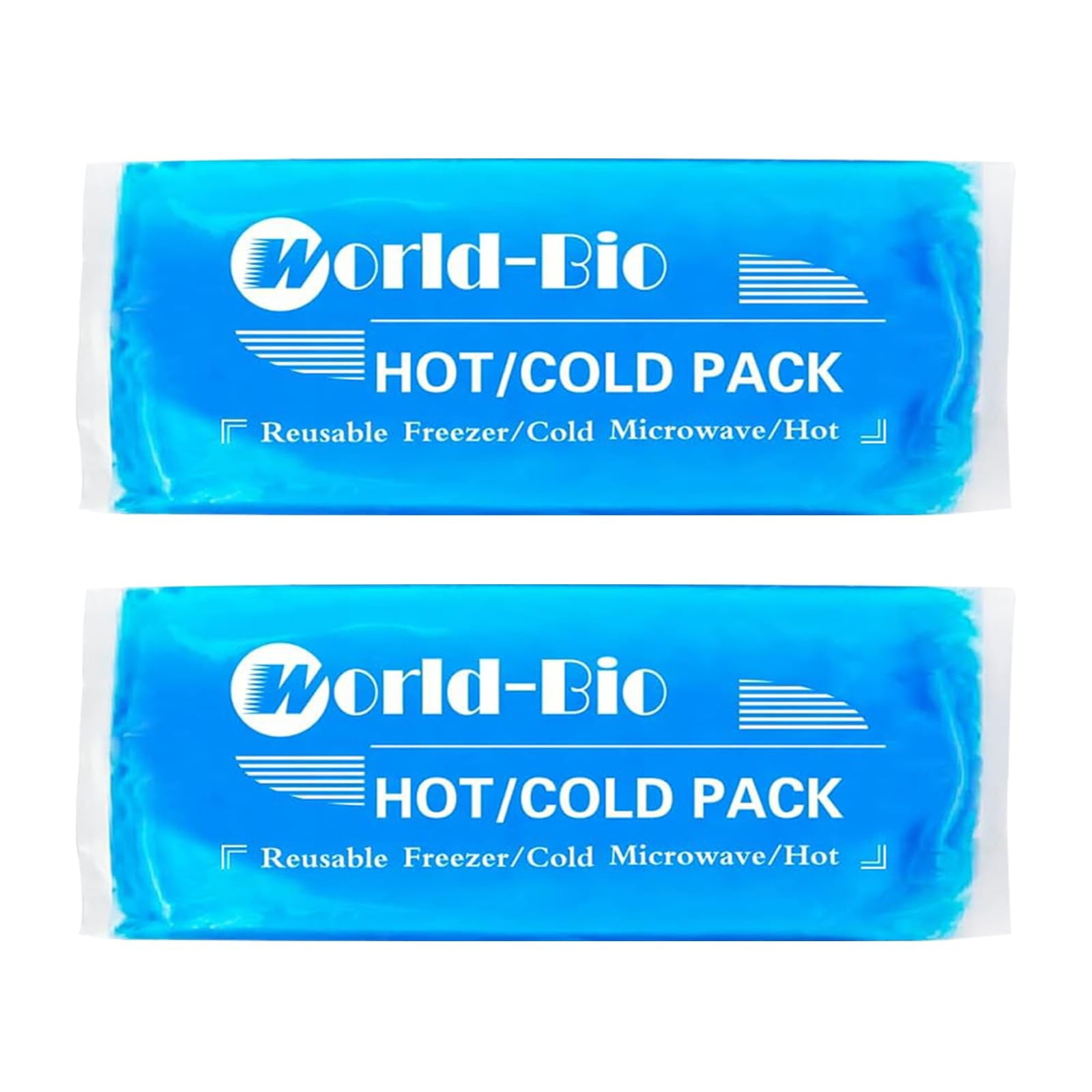 Soft Gel Ice Pack for Injuries Reusable, Flexible Hot Cold Pack for Neck Head...